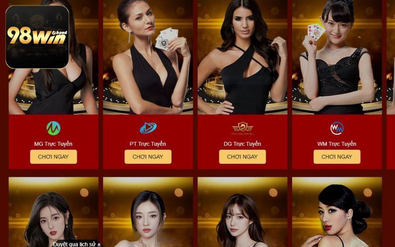 3 điều đặc biệt chỉ có thể thấy tại casino 98win