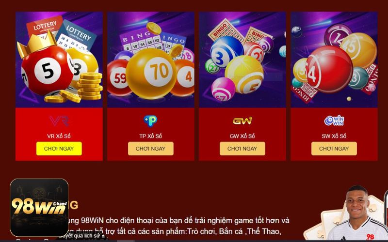 Xổ Số 98Win