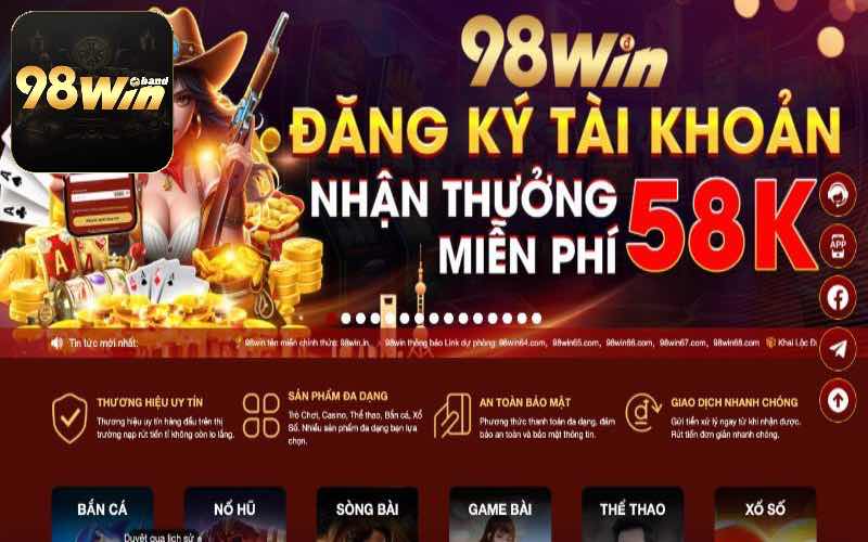 Đăng nhập 98Win