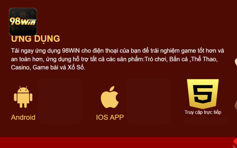 Hướng dẫn các bước tải app 98Win nhanh chóng cho hệ điều hành iOS